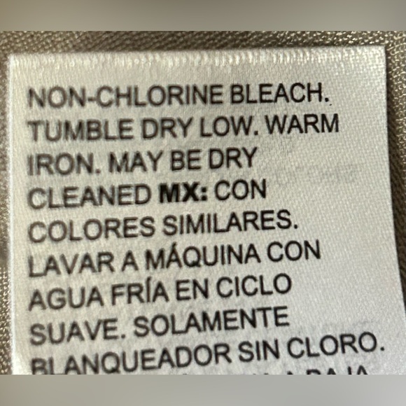 NWT WHBM Metallic Shirt Dress Sz 0 - Picture 14 of 15